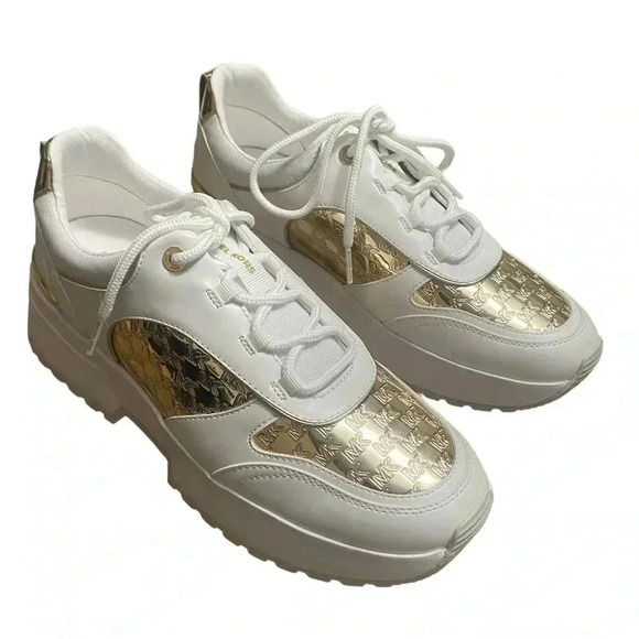 COPY - Michael Kors Percy Trainer Sneakers Size 9 1/2 - Picture 1 of 6
